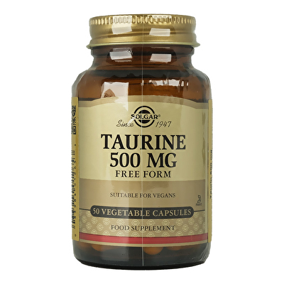 Solgar Taurin 500 mg 50 Kapsül -1