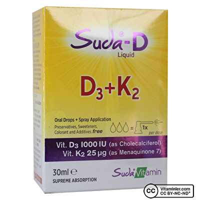 Suda D D3 + K2 30 mL Damla - 1
