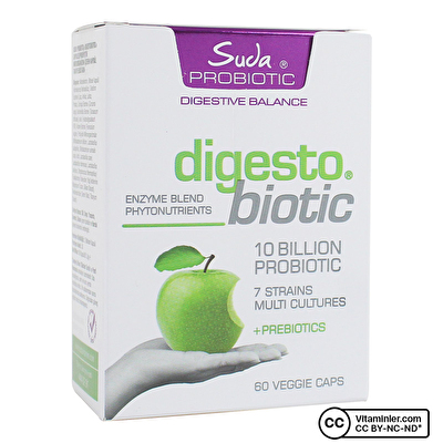 Suda Probiotic Digesto Biotic 60 Kapsül - 1
