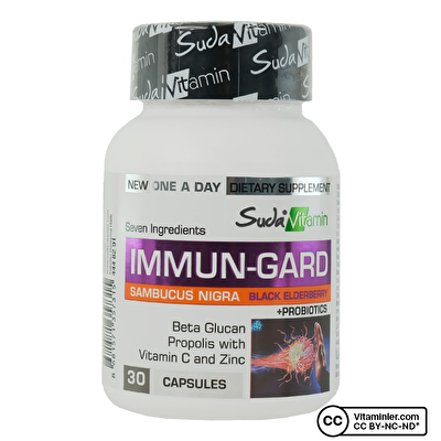 Suda Vitamin Immun Gard 30 Kapsül - 1