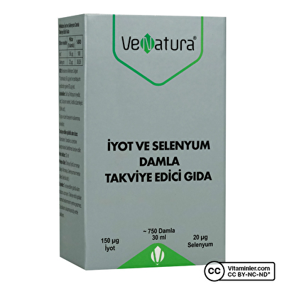 Venatura İyot ve Selenyum Damla 30 mL - 1
