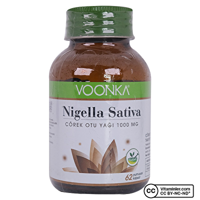 Voonka Nigella Sativa 1000 Mg 62 Kapsül - 1