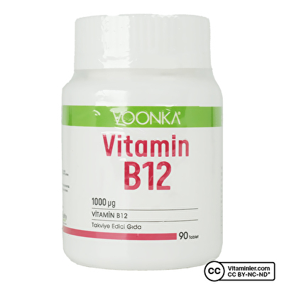 Voonka Vitamin B12 90 Tablet - 1